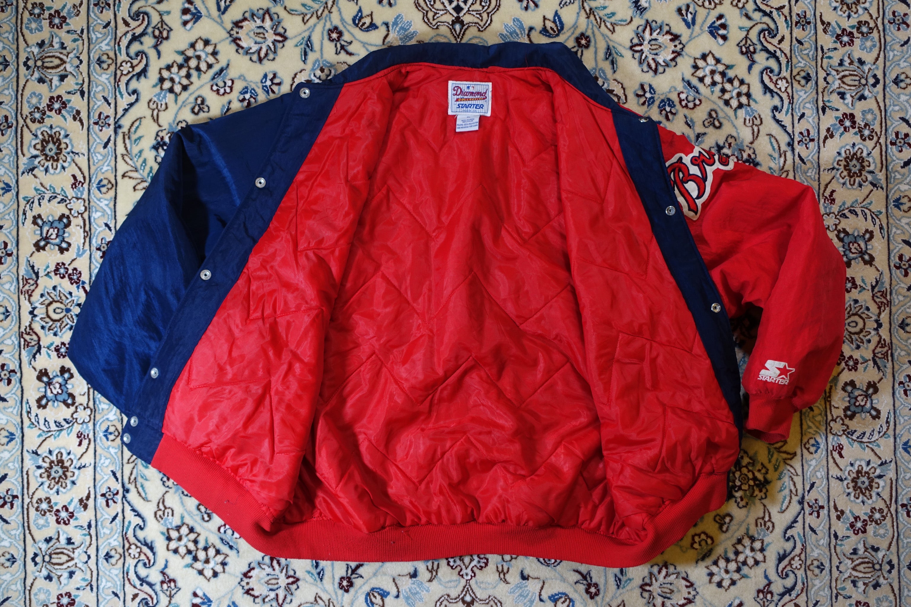 "Starter" Atlanta Braves Jacke
