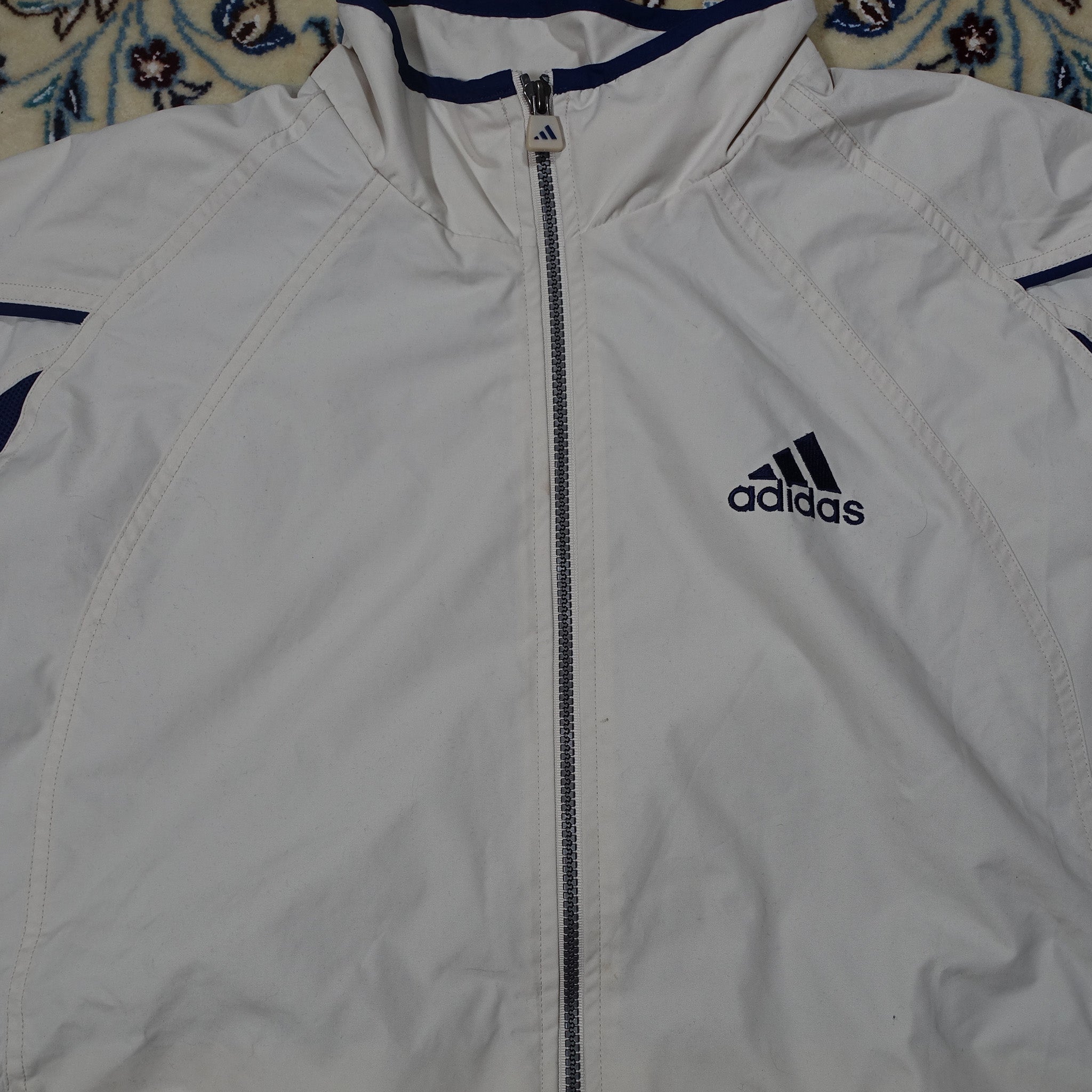 "Adidas" Track Jacket White