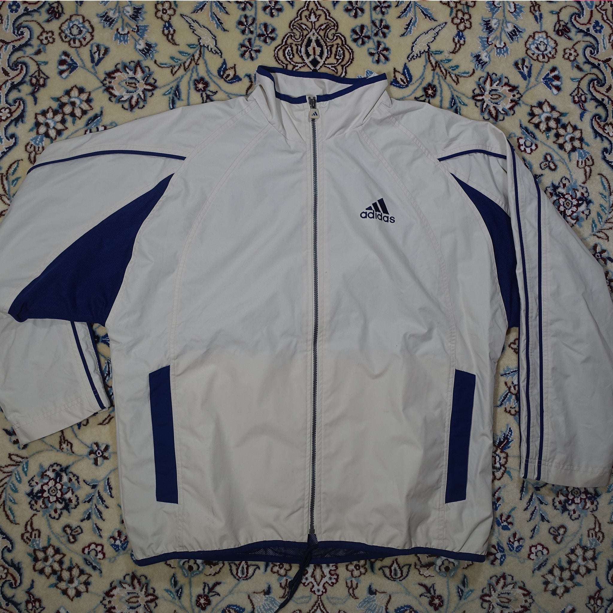 "Adidas" Track Jacket White