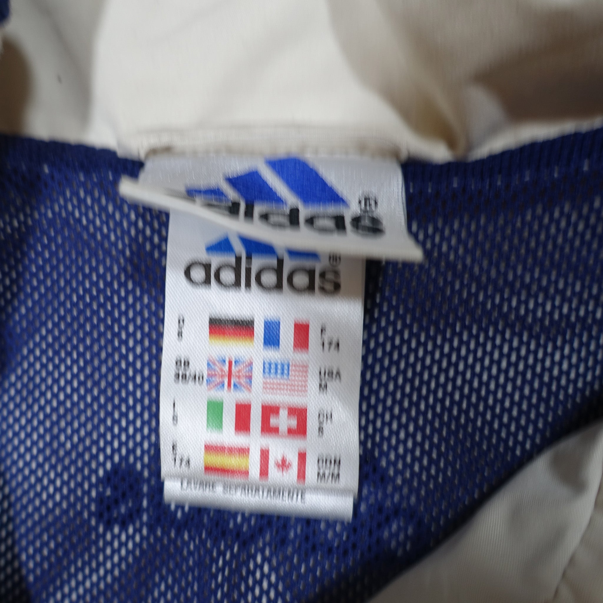 "Adidas" Track Jacket White
