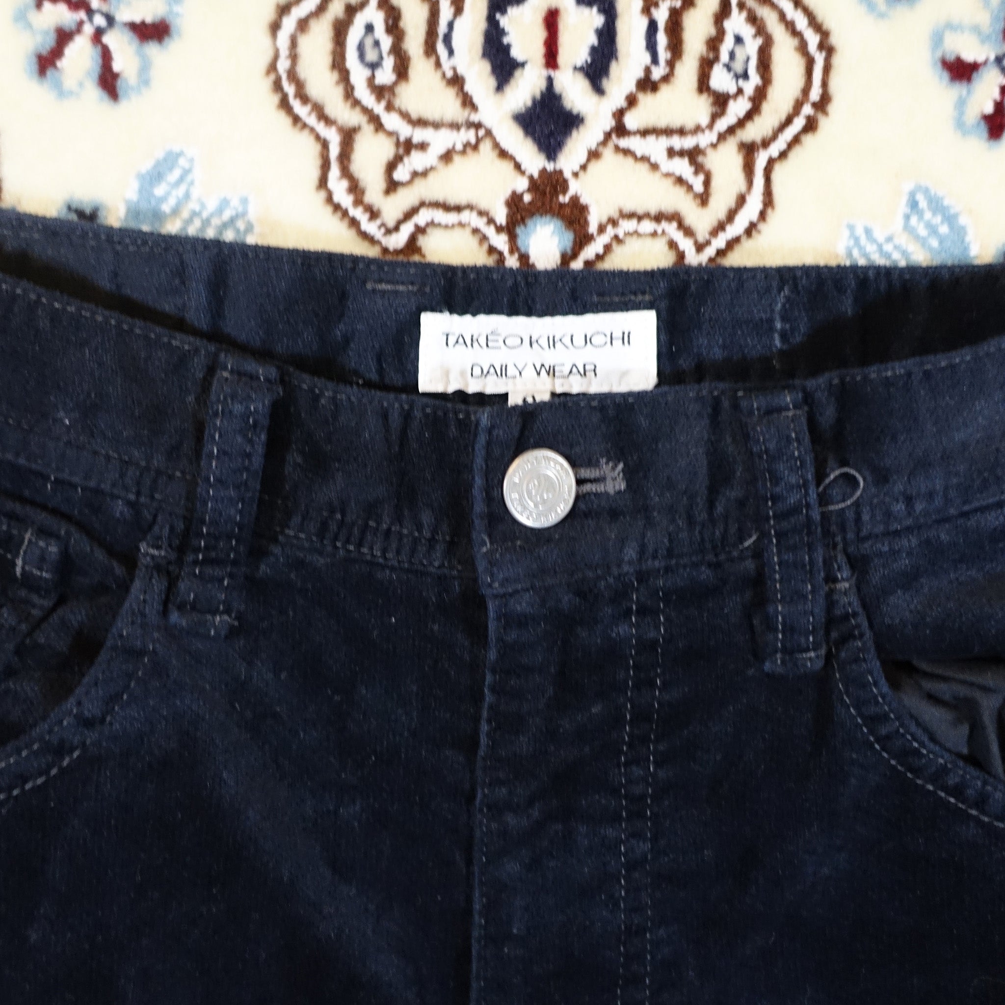 "Takeo Kikuchi" Black Pants