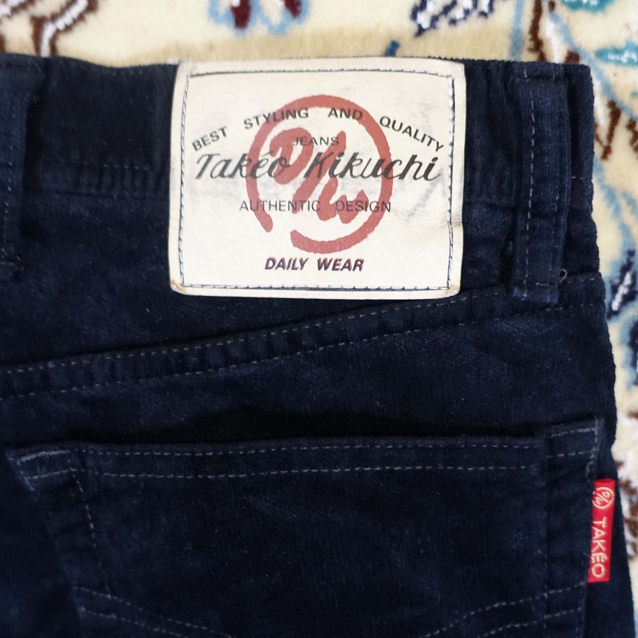 "Takeo Kikuchi" Black Pants