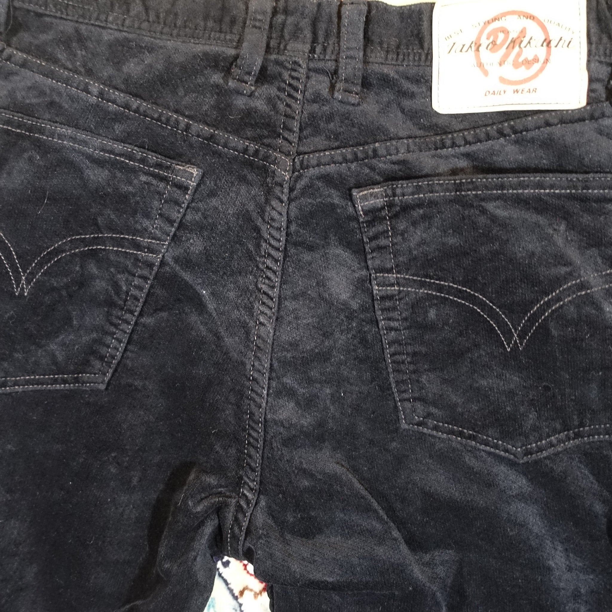 "Takeo Kikuchi" Black Pants