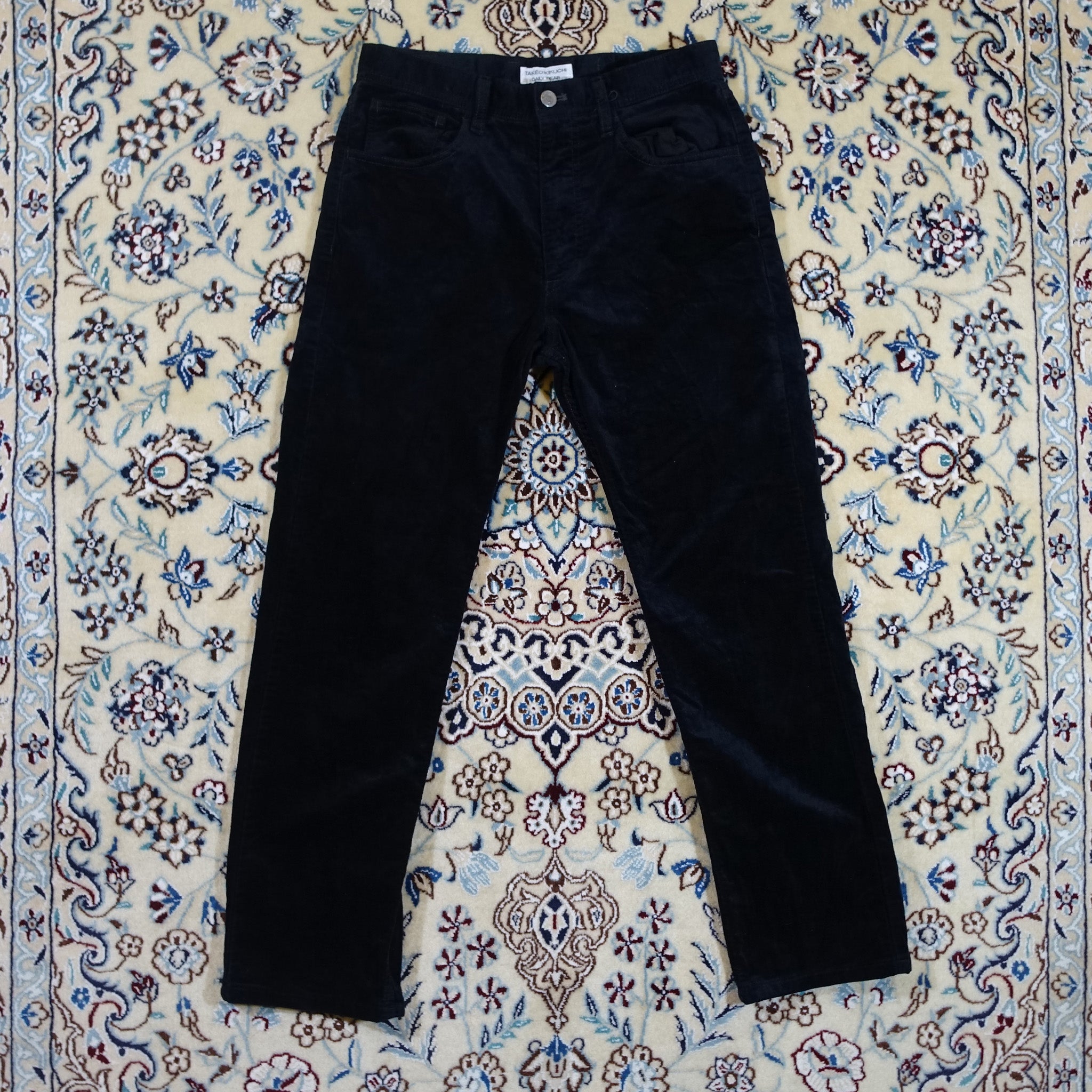 "Takeo Kikuchi" Black Pants