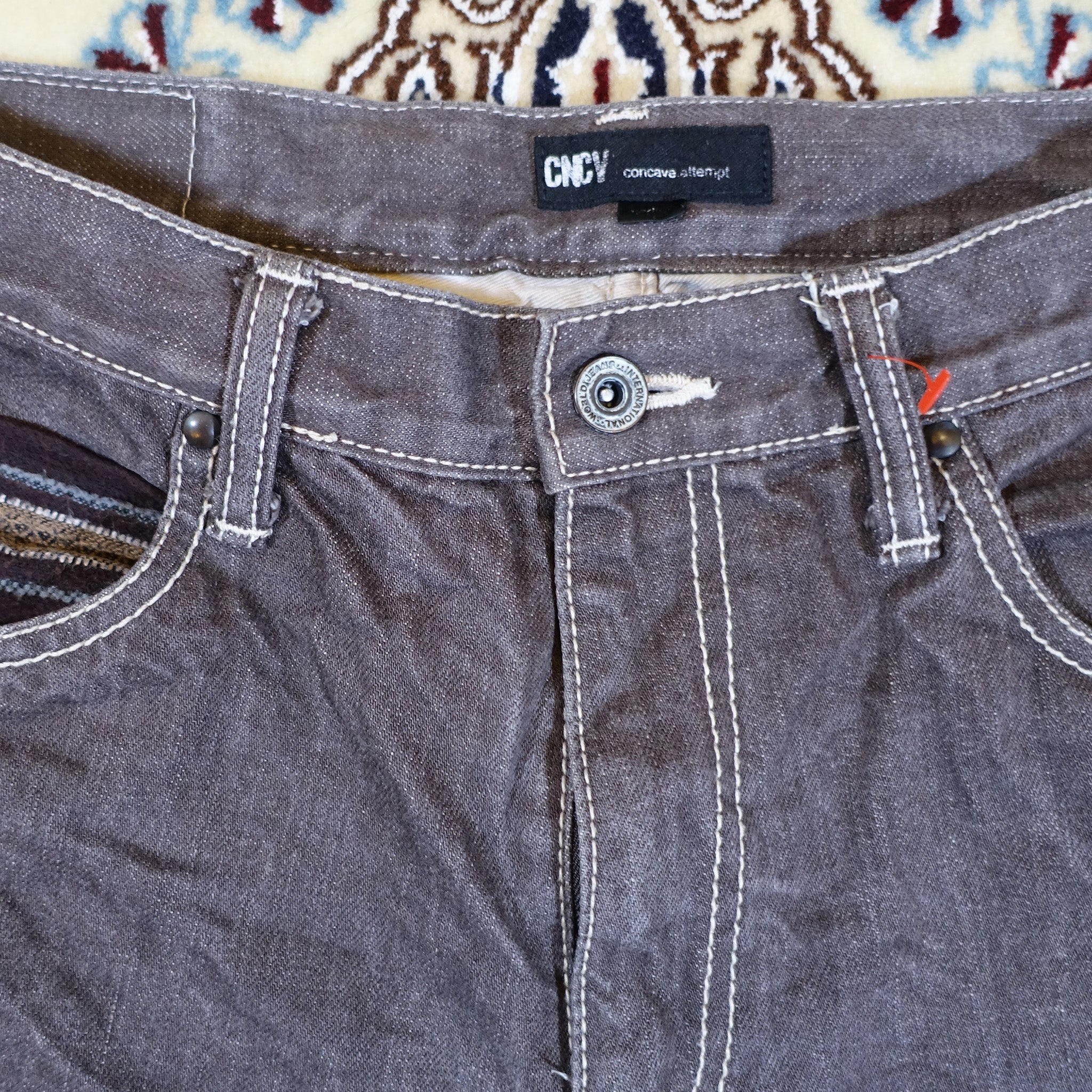 "CNCV" Patchwork Pants