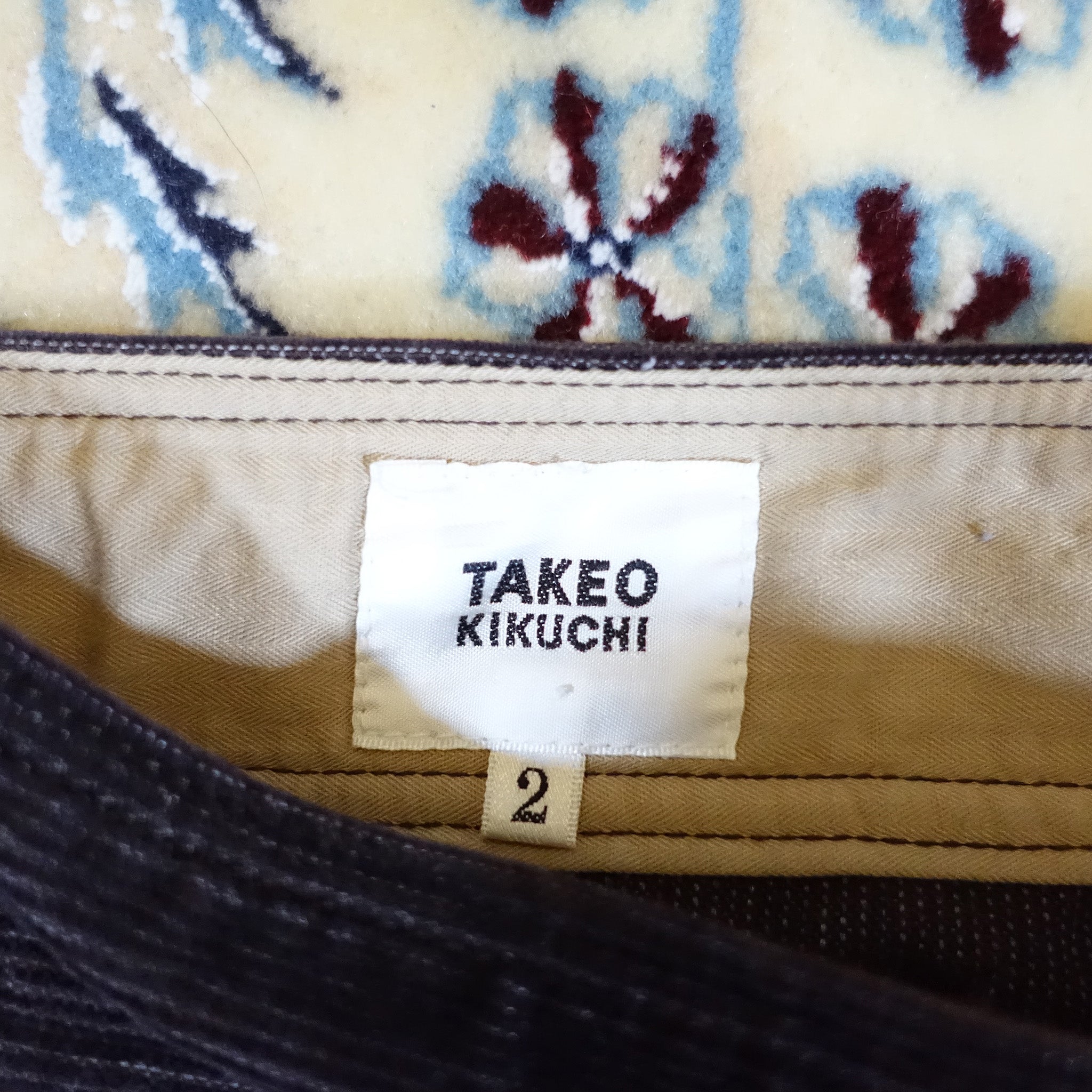 "Takeo Kikuchi" Brown Corduroy