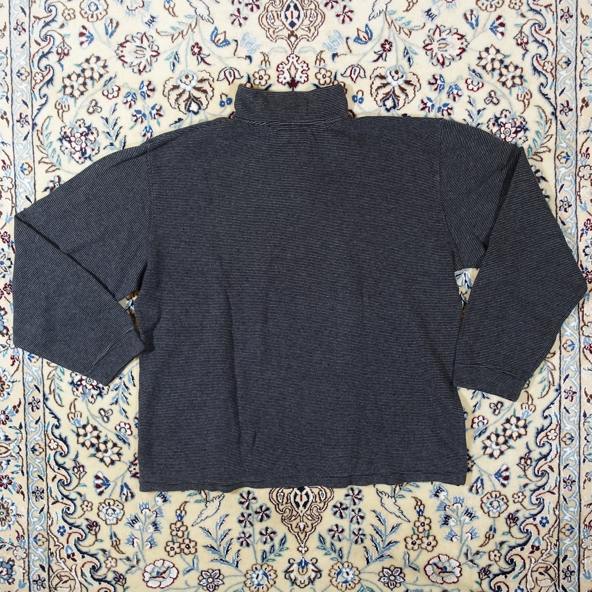 "Chaps" Grey Quarter-Zip