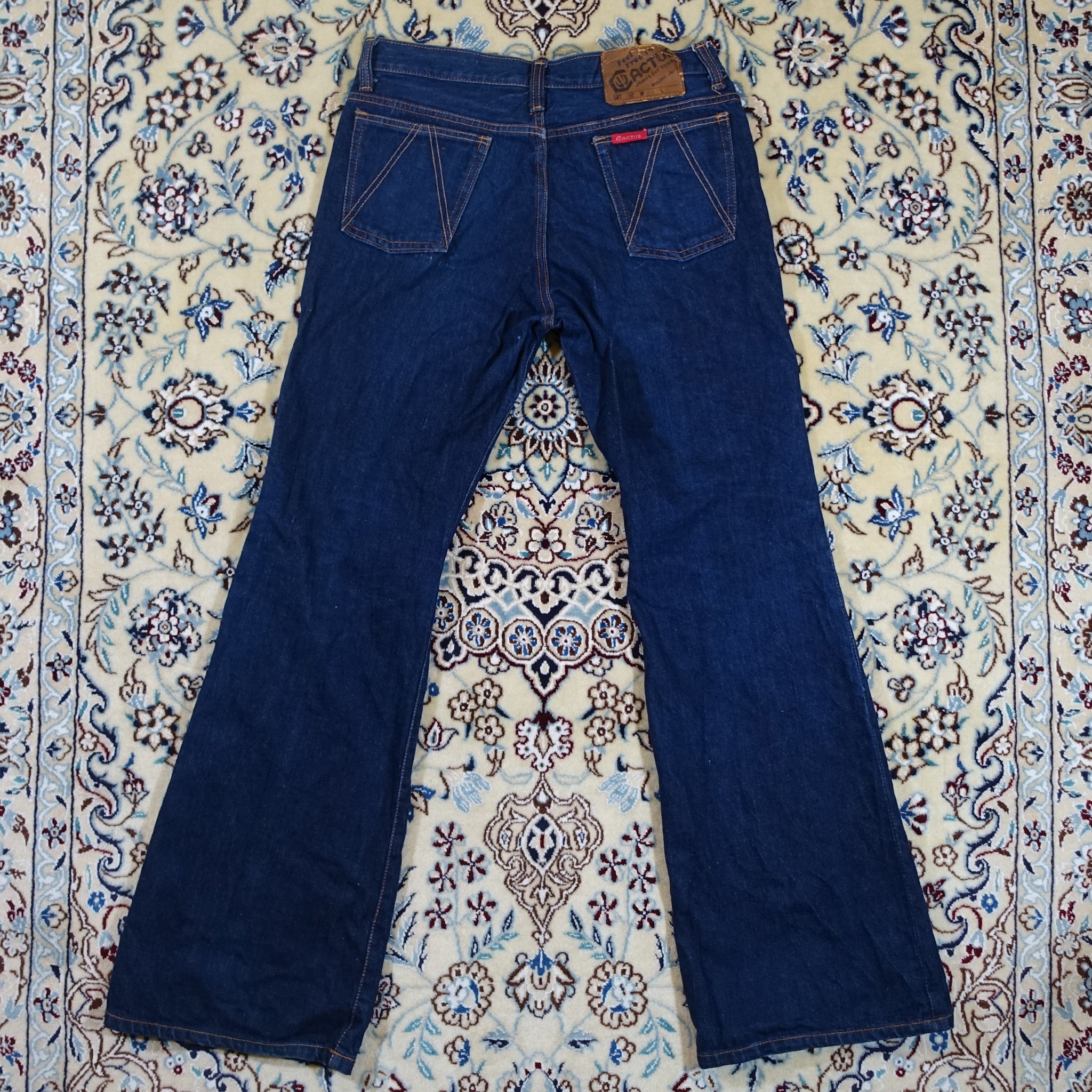 "Cactus" FLARE DENIM