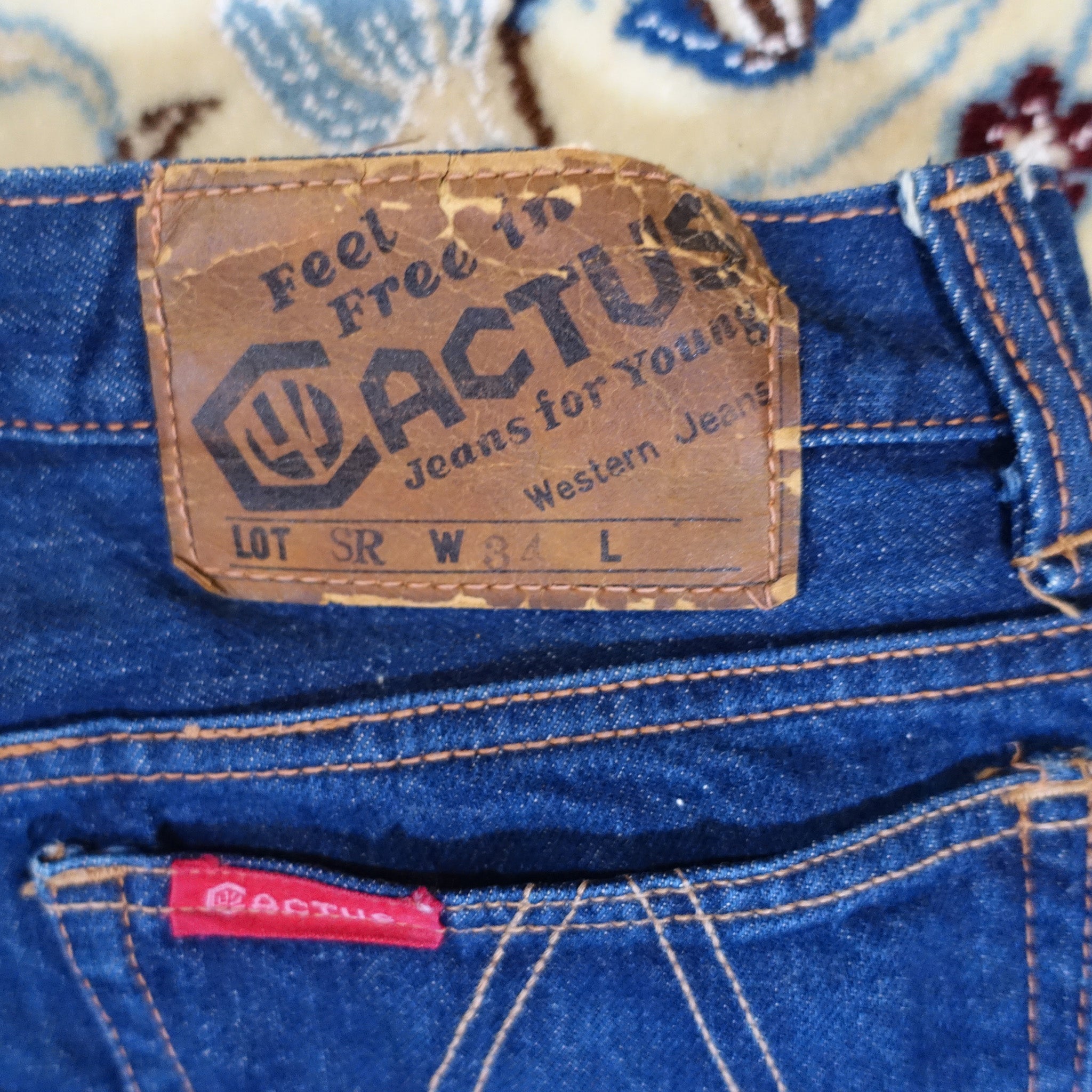 "Cactus" FLARE DENIM