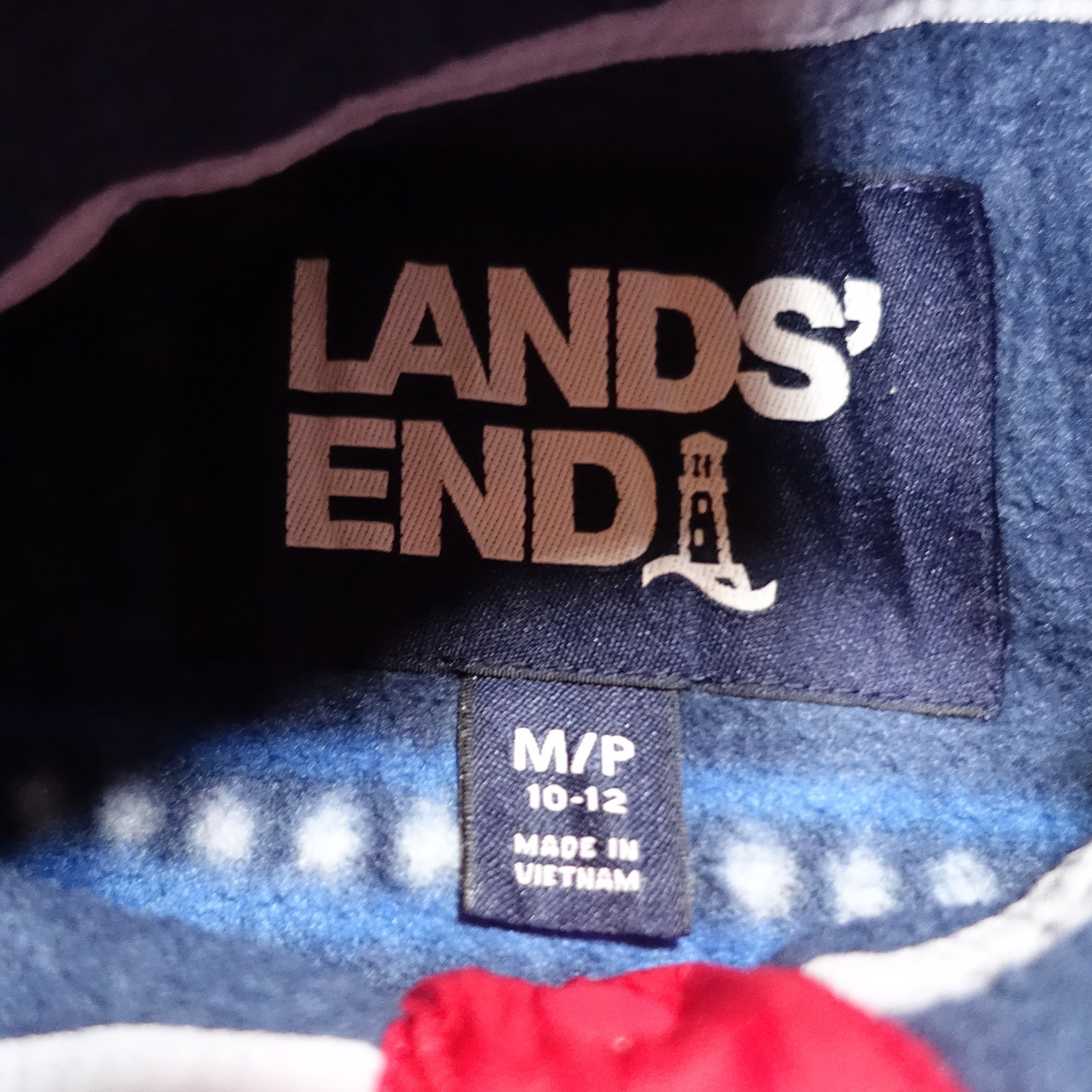 Land's End Fleece Quarter - Zip