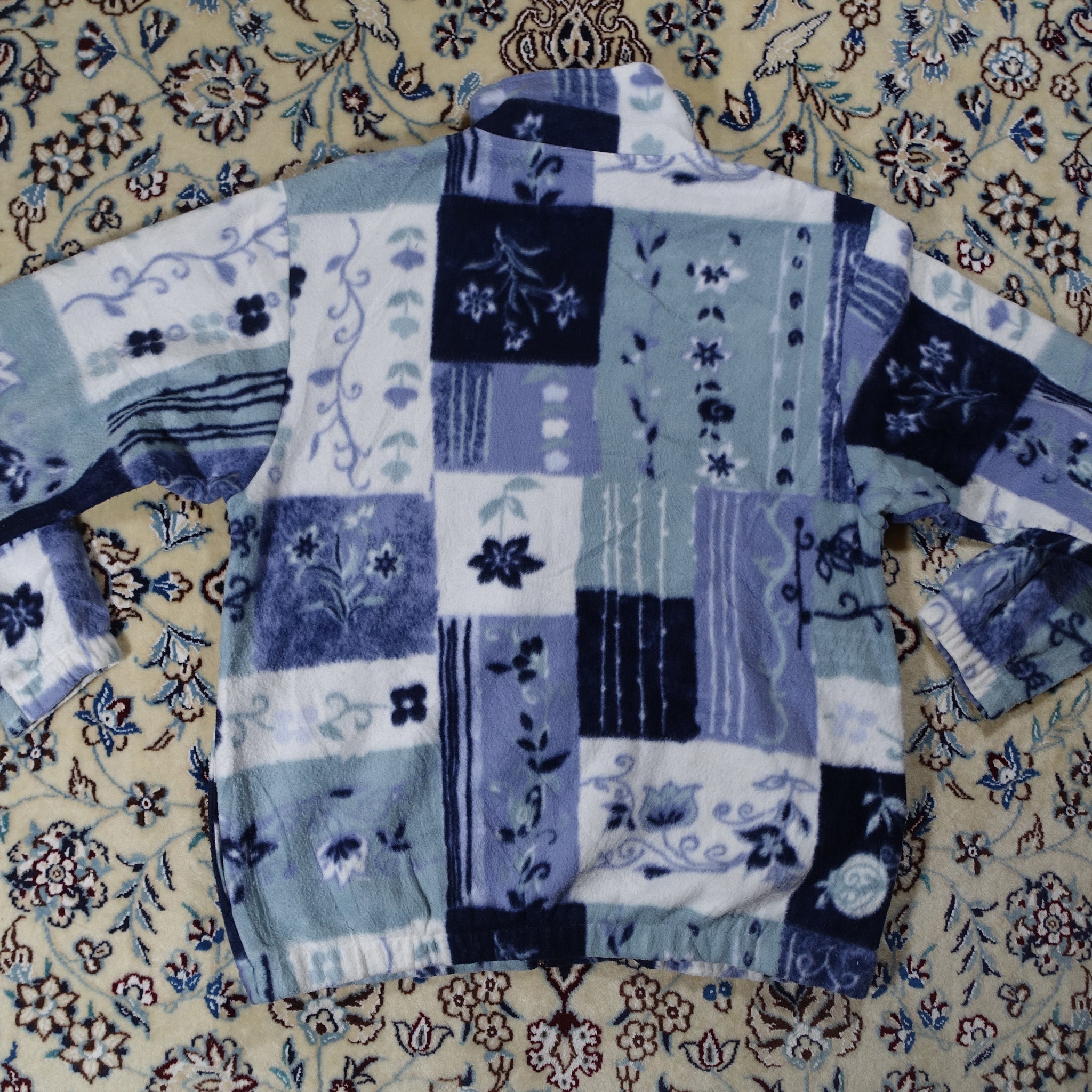 Alfred Dunner Fleece - Jacket Blumen Print