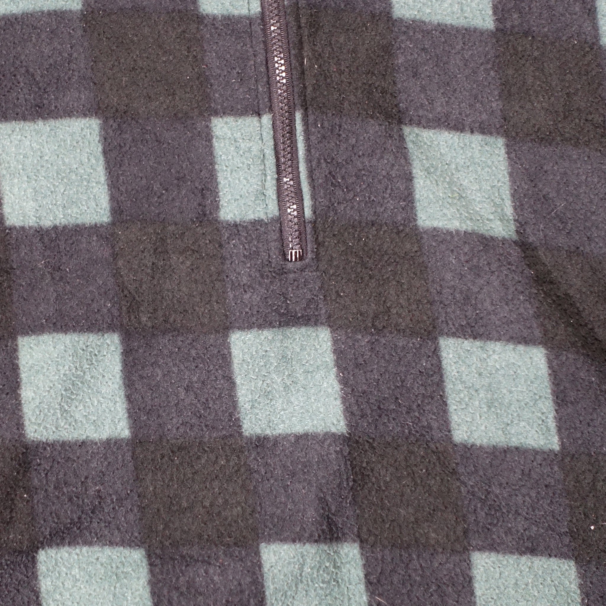 Patti Pen Checkerboard Fleece Quarter-Zip