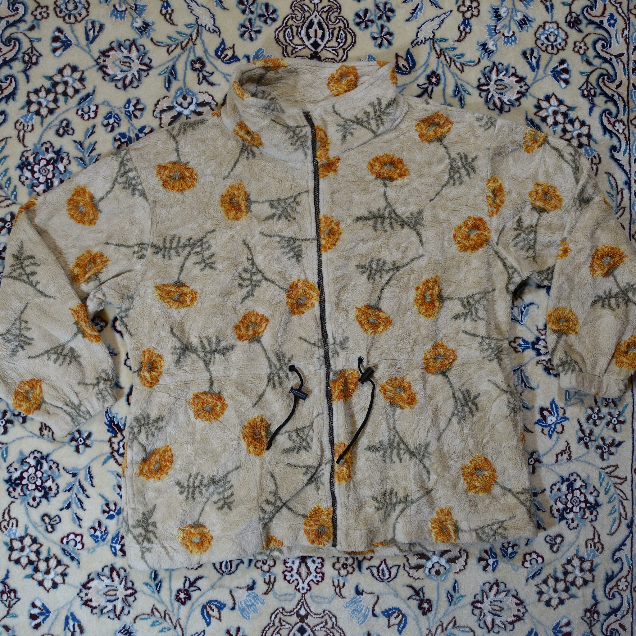 "No Brand" Fleece Jacket Floral Print