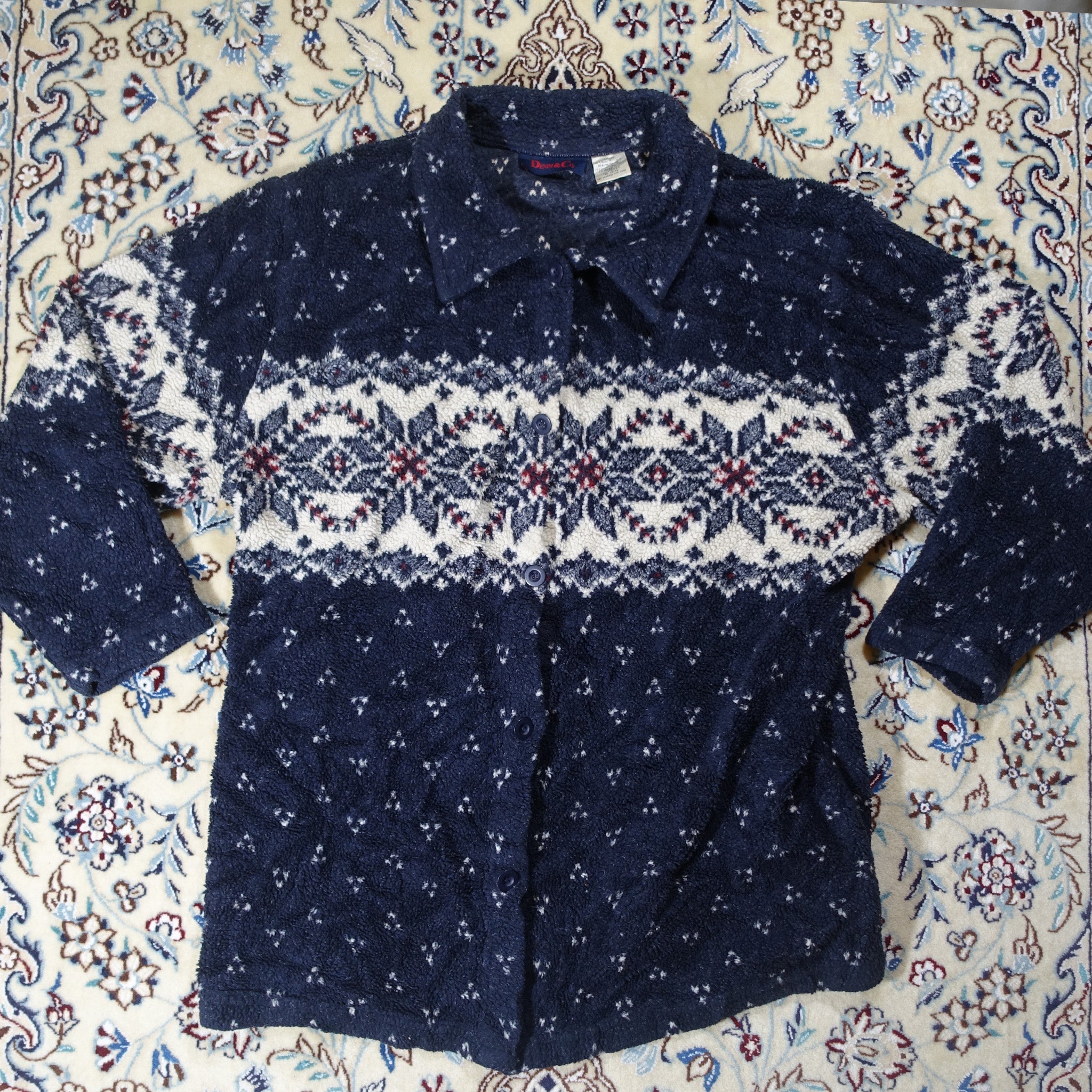 Denim & Co Fleece - Jacke