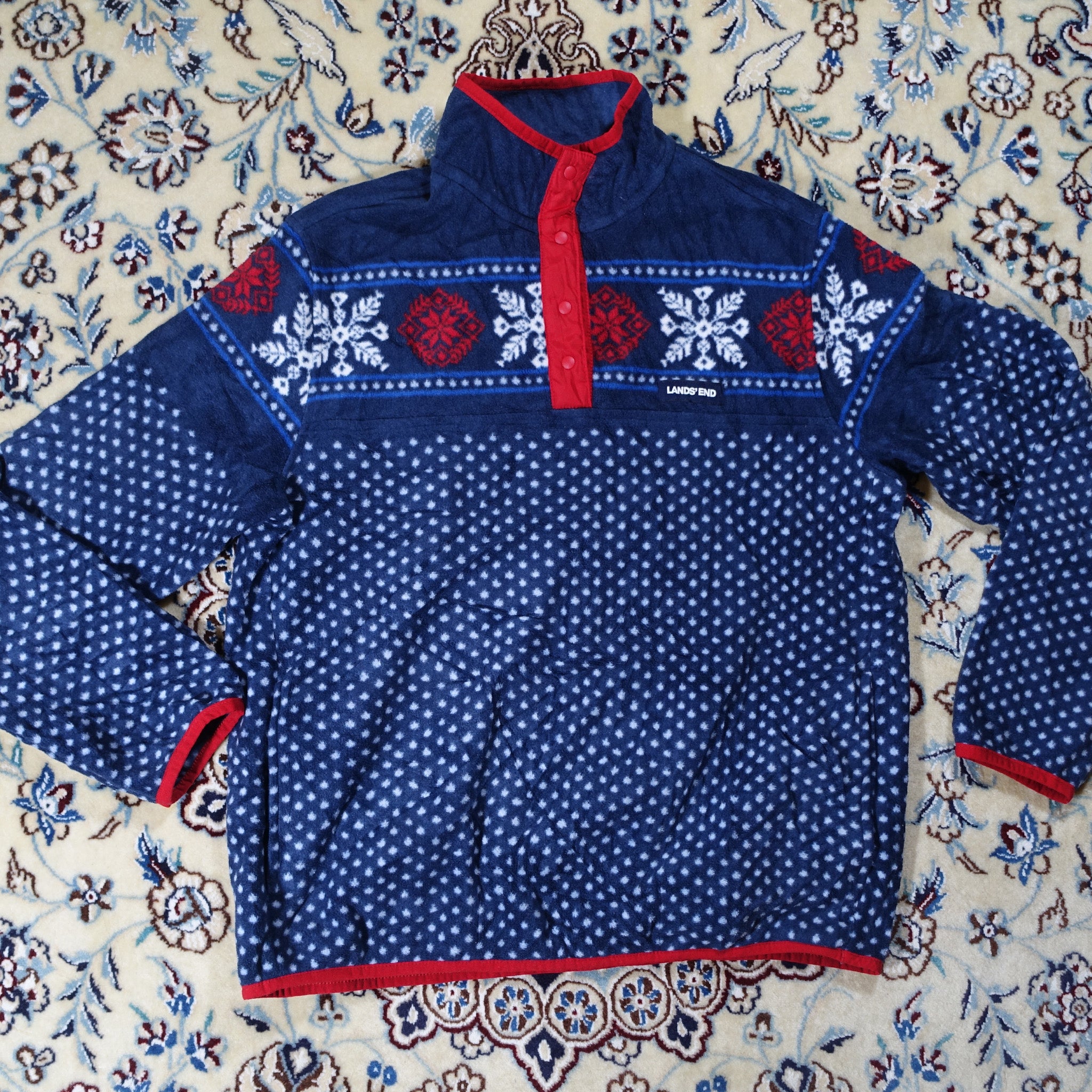 Land's End Fleece Quarter - Zip