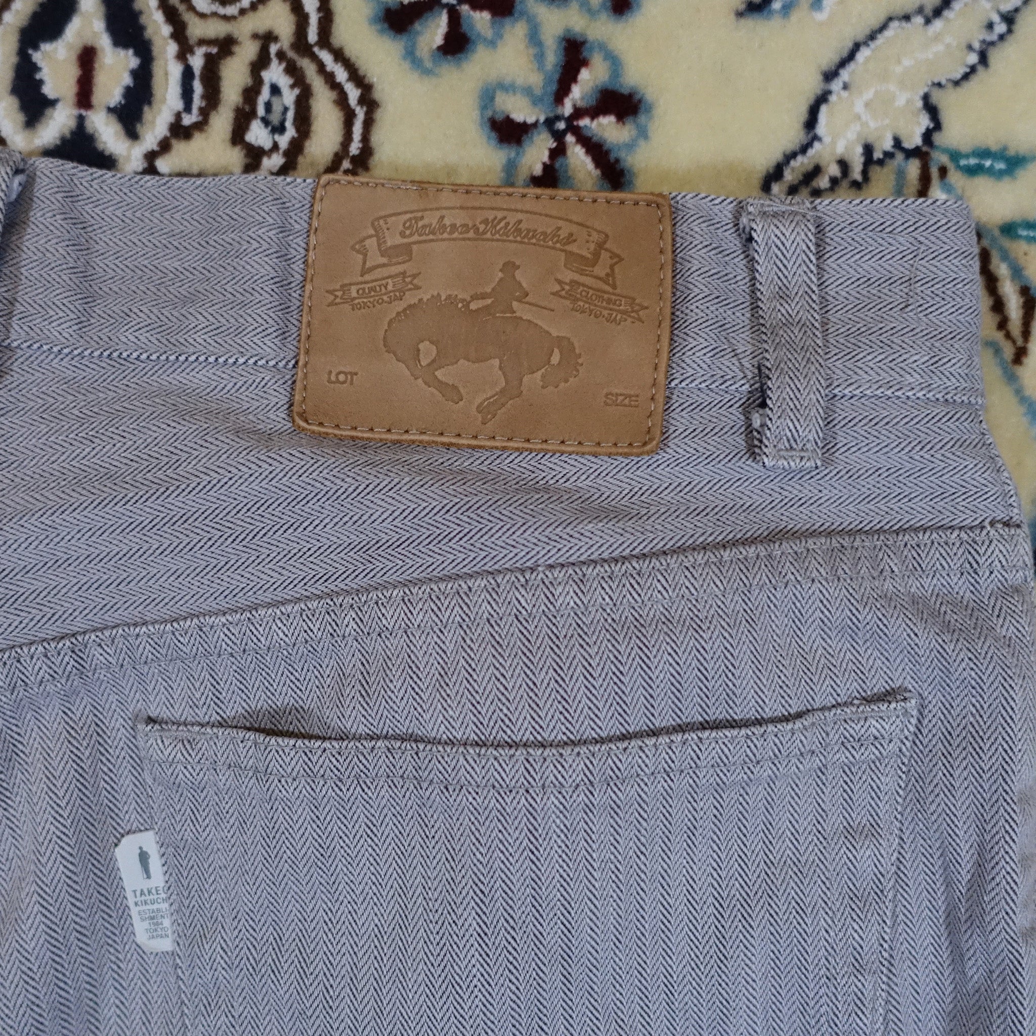 "Takeo Kikuchi" Grey Denim