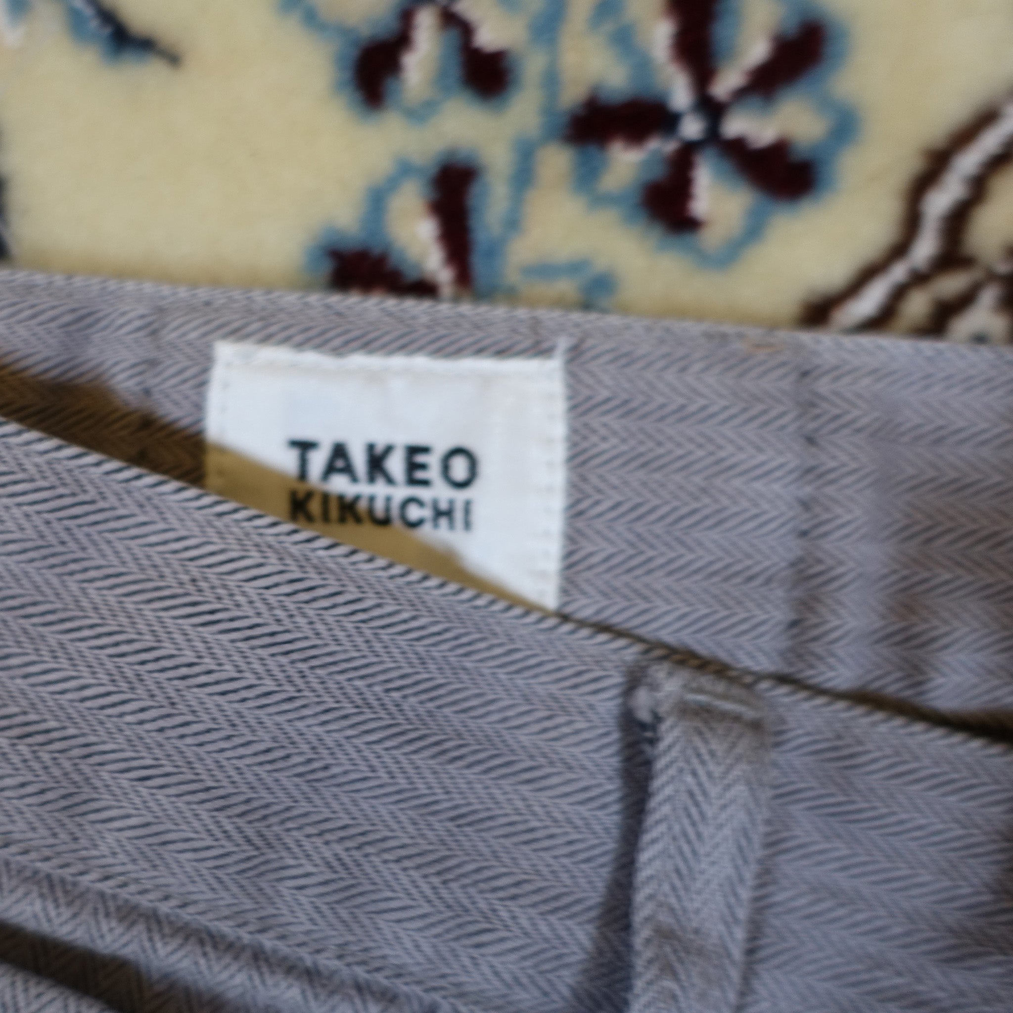 "Takeo Kikuchi" Grey Denim