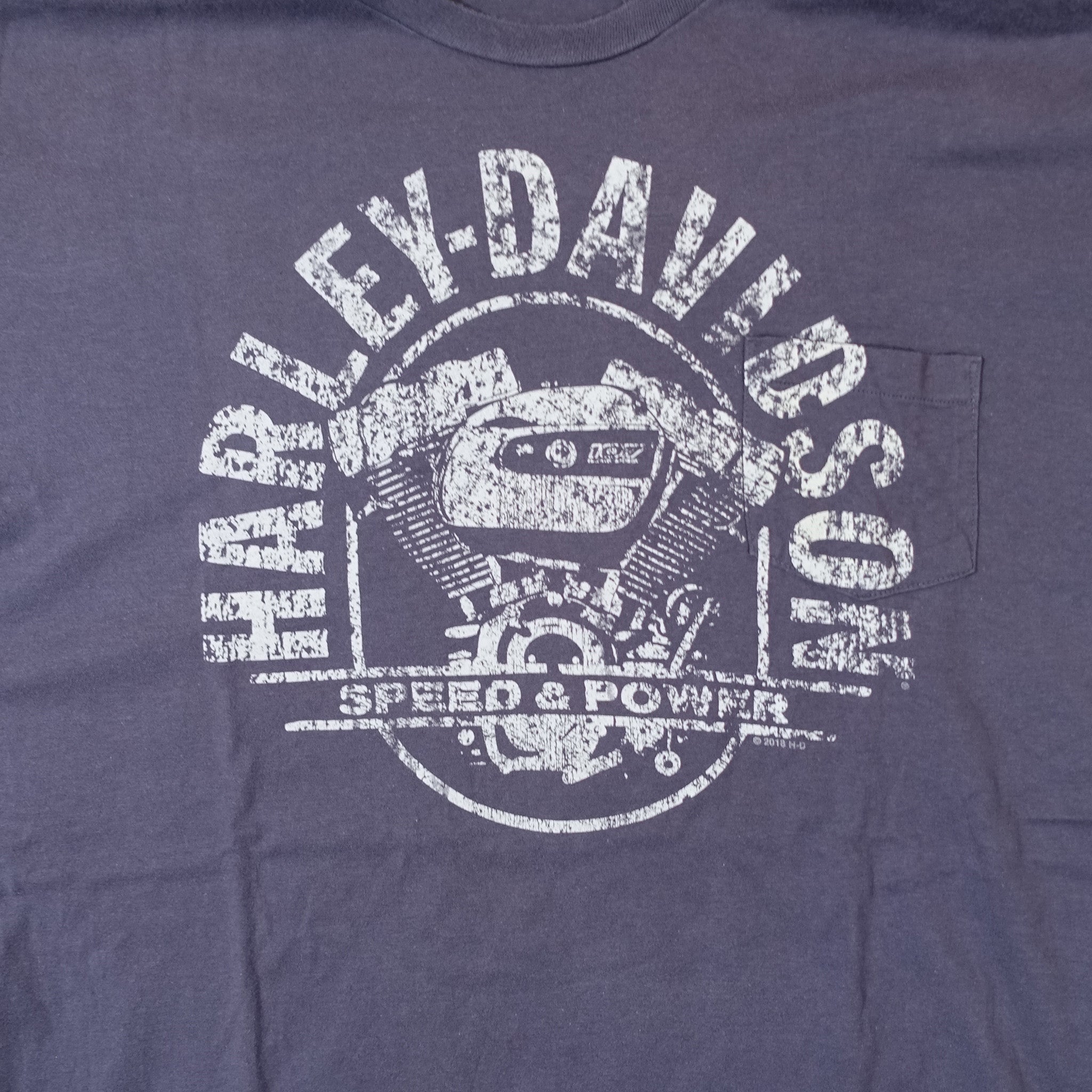 "Harley Davidson" T-Shirt Grey