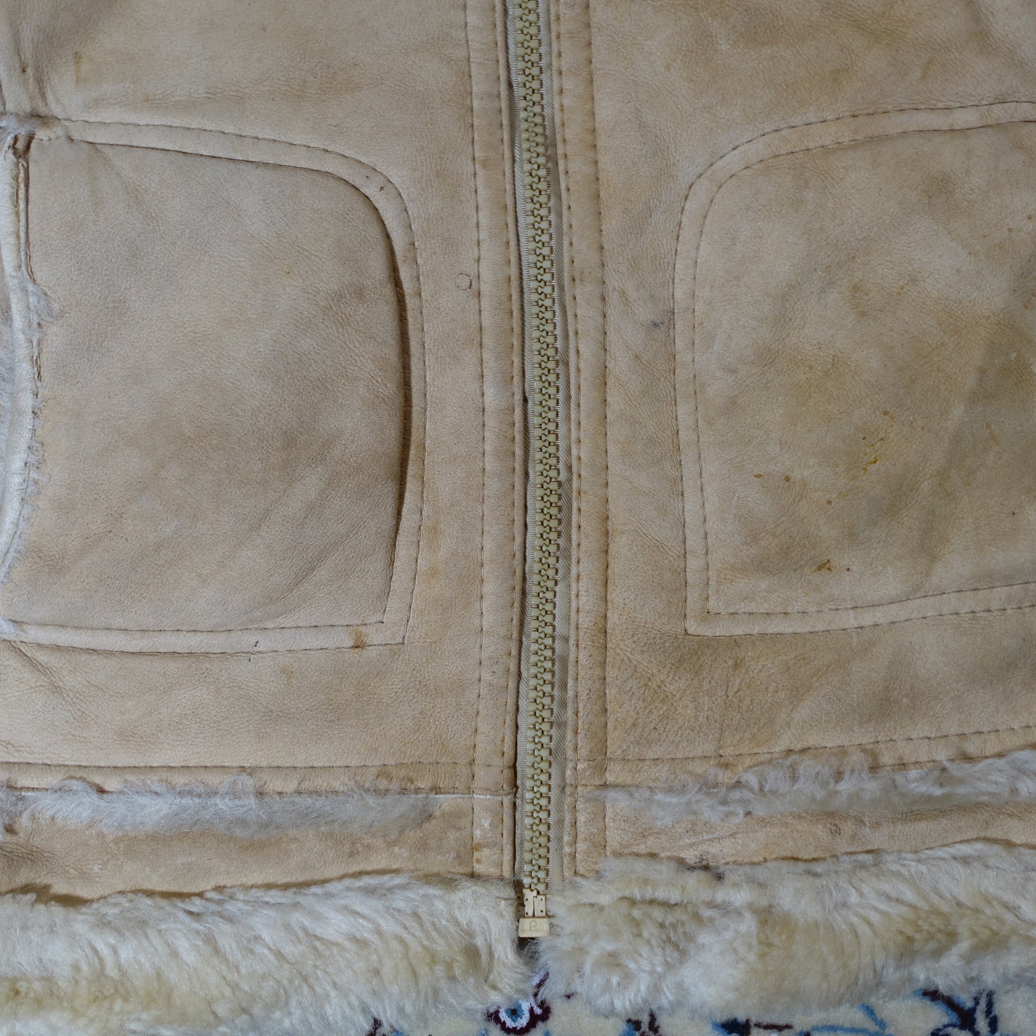 "Vintage" Jacke Lammfell