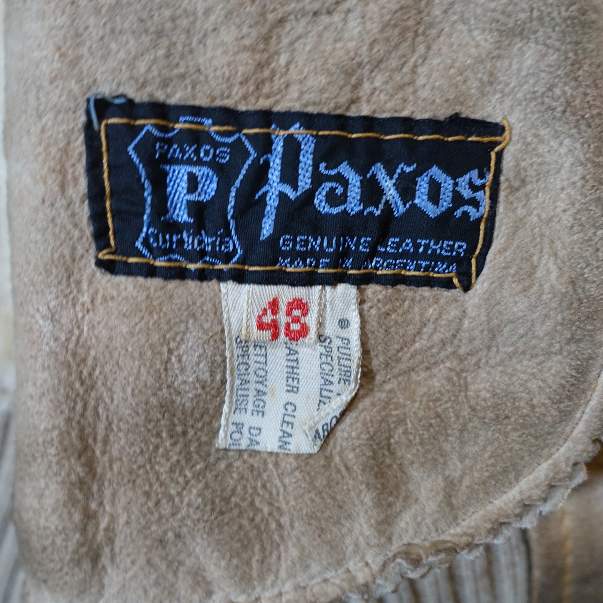 "Paxos" Lederjacke