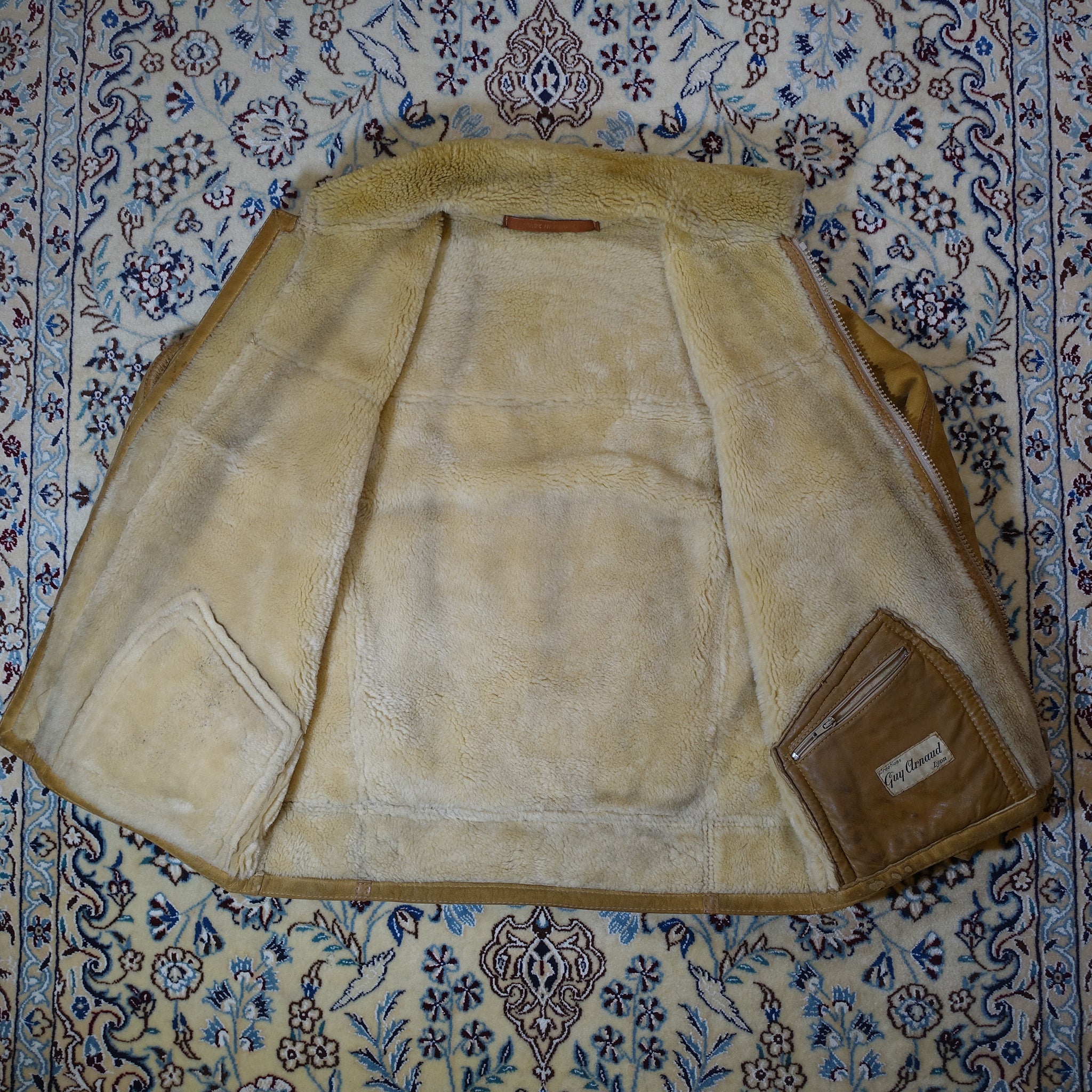 "Guy Arnaud" Lederjacke