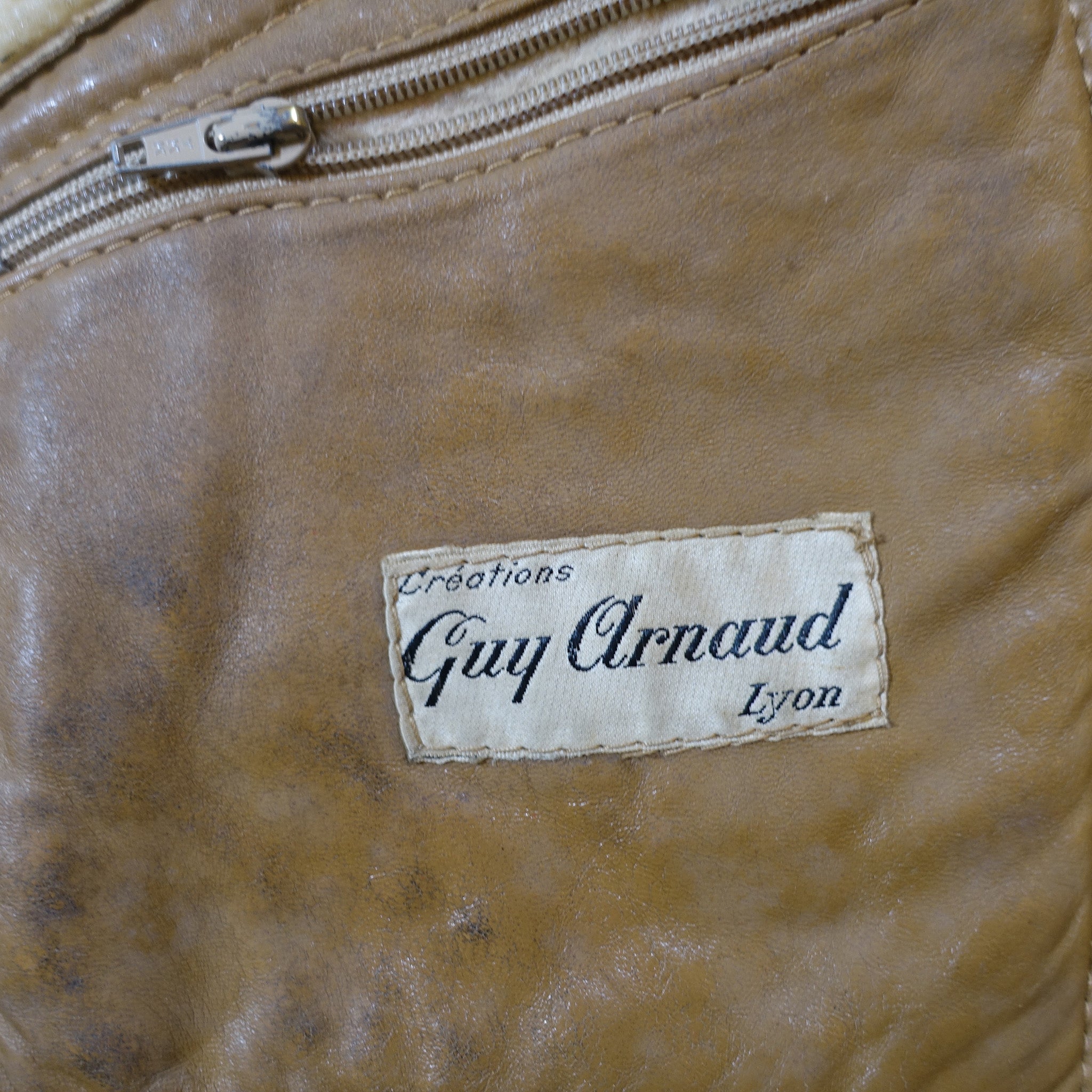 "Guy Arnaud" Lederjacke