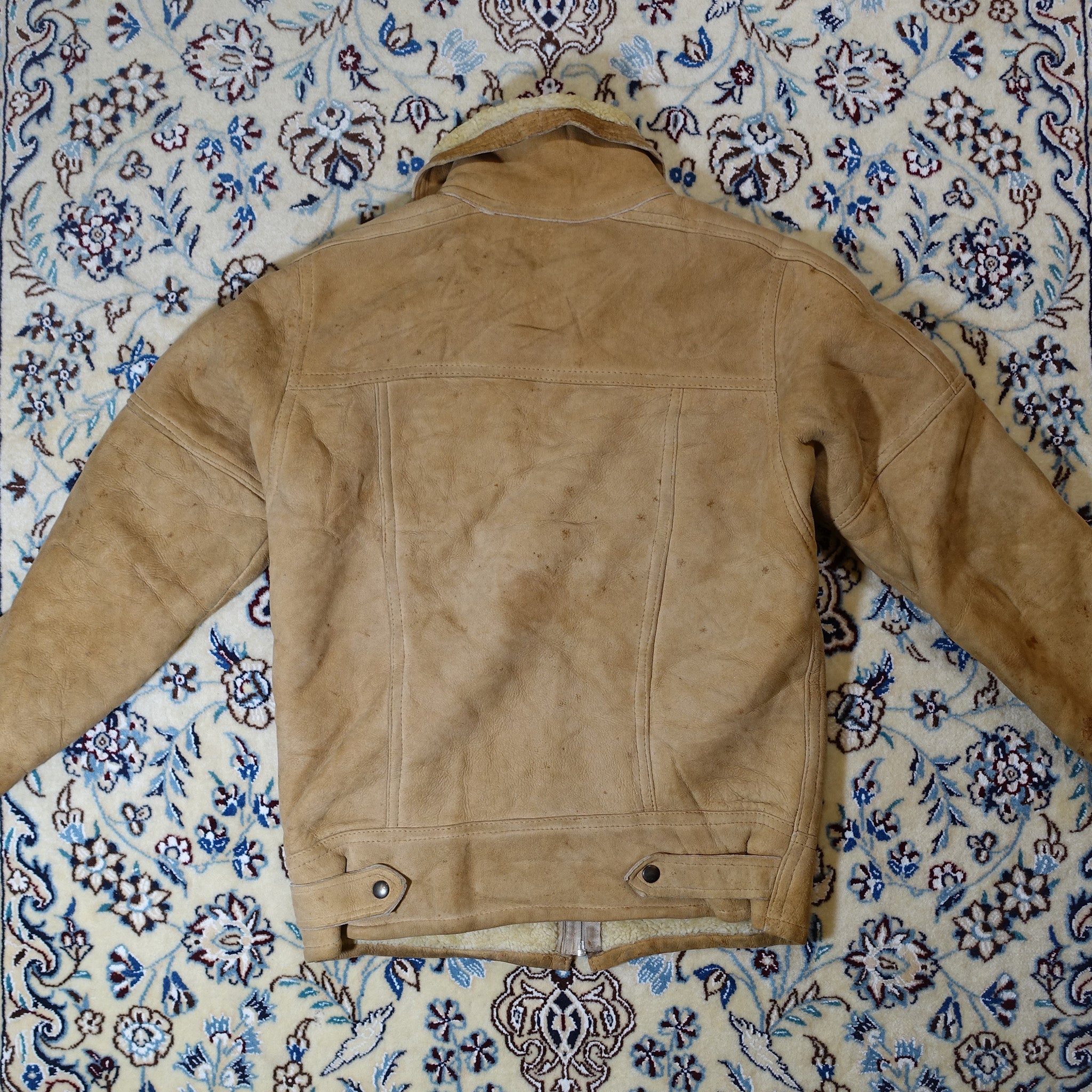 "Vintage" Lederjacke