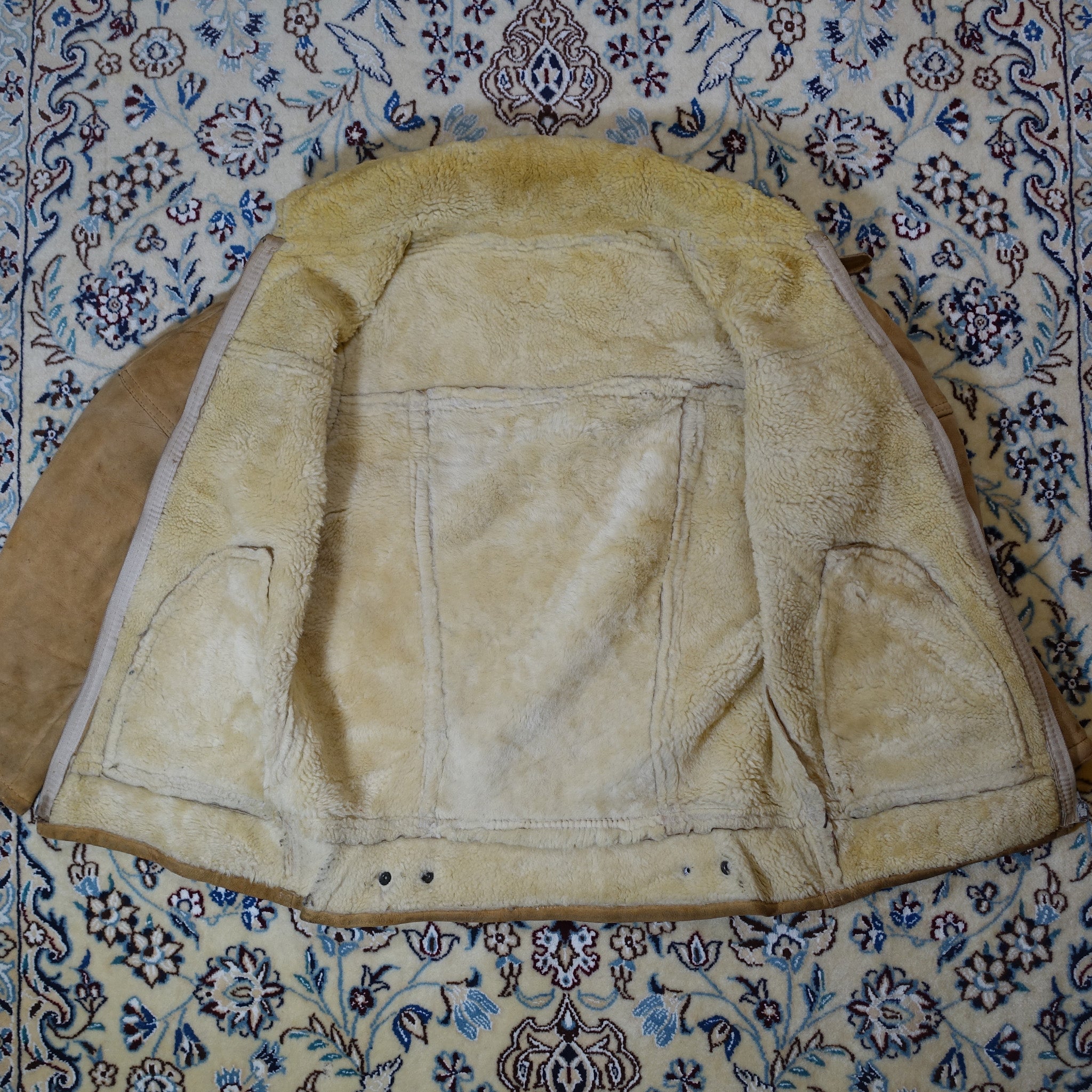 "Vintage" Lederjacke