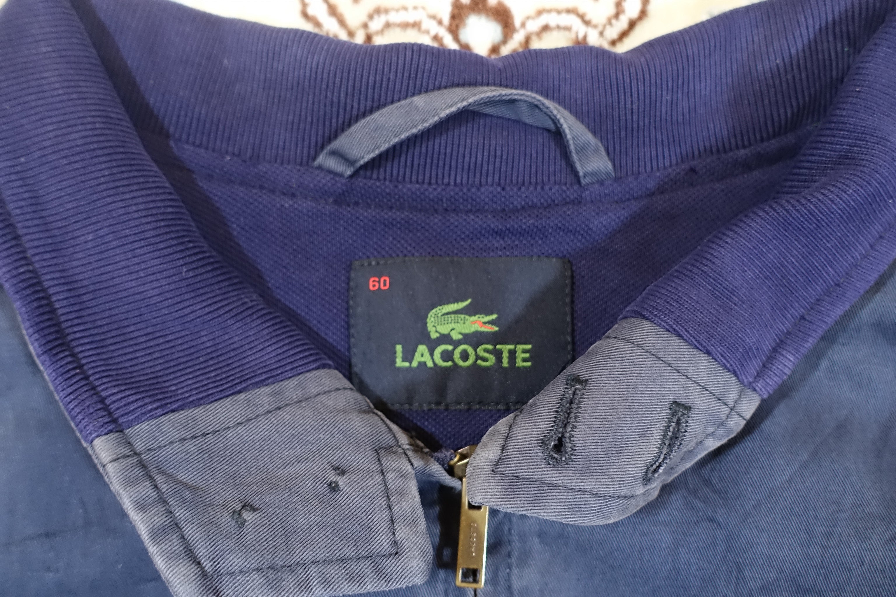 "Lacoste" 90's Vintage Harrington Jacke