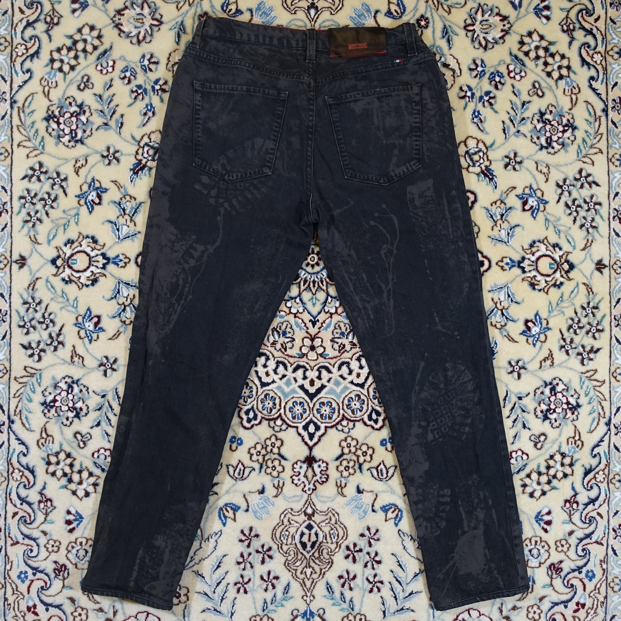 Moschino "Footprint" Denim Super Slim