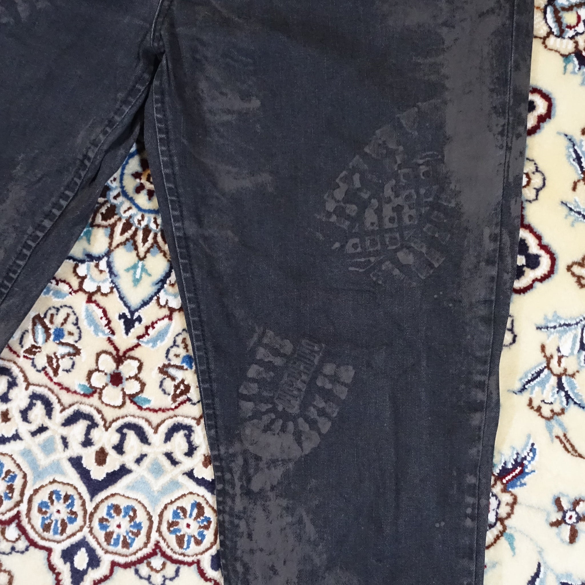Moschino "Footprint" Denim Super Slim