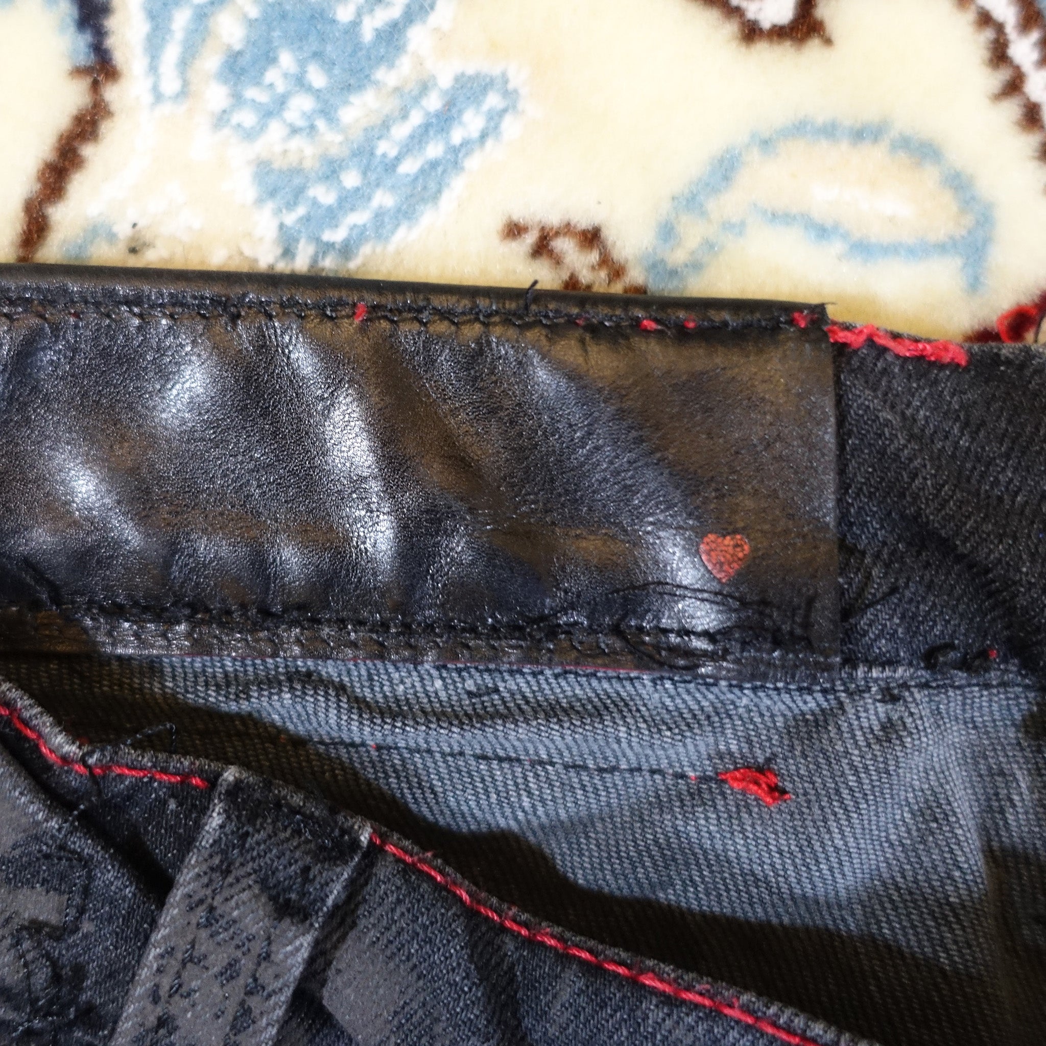 Moschino "Footprint" Denim Super Slim
