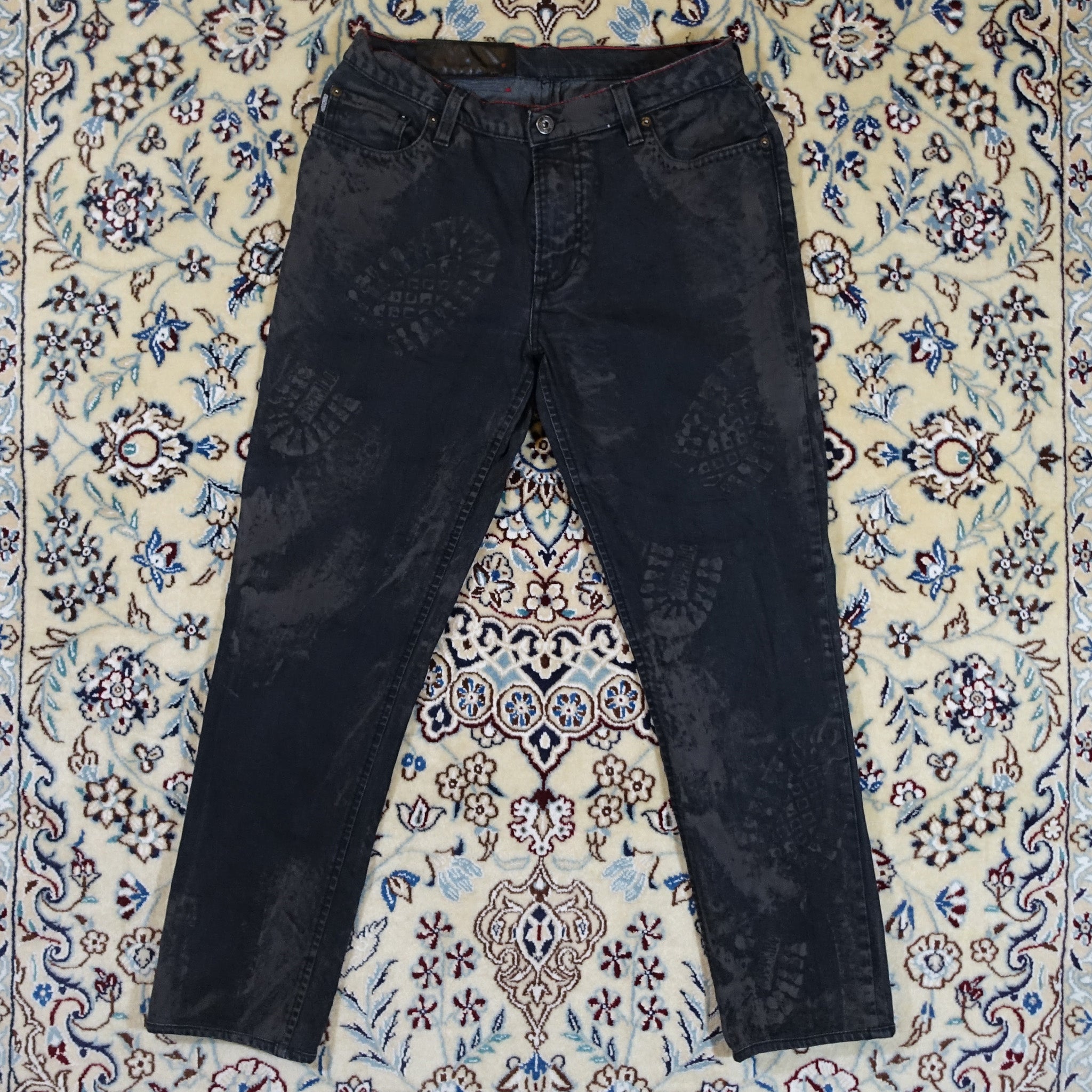 Moschino "Footprint" Denim Super Slim