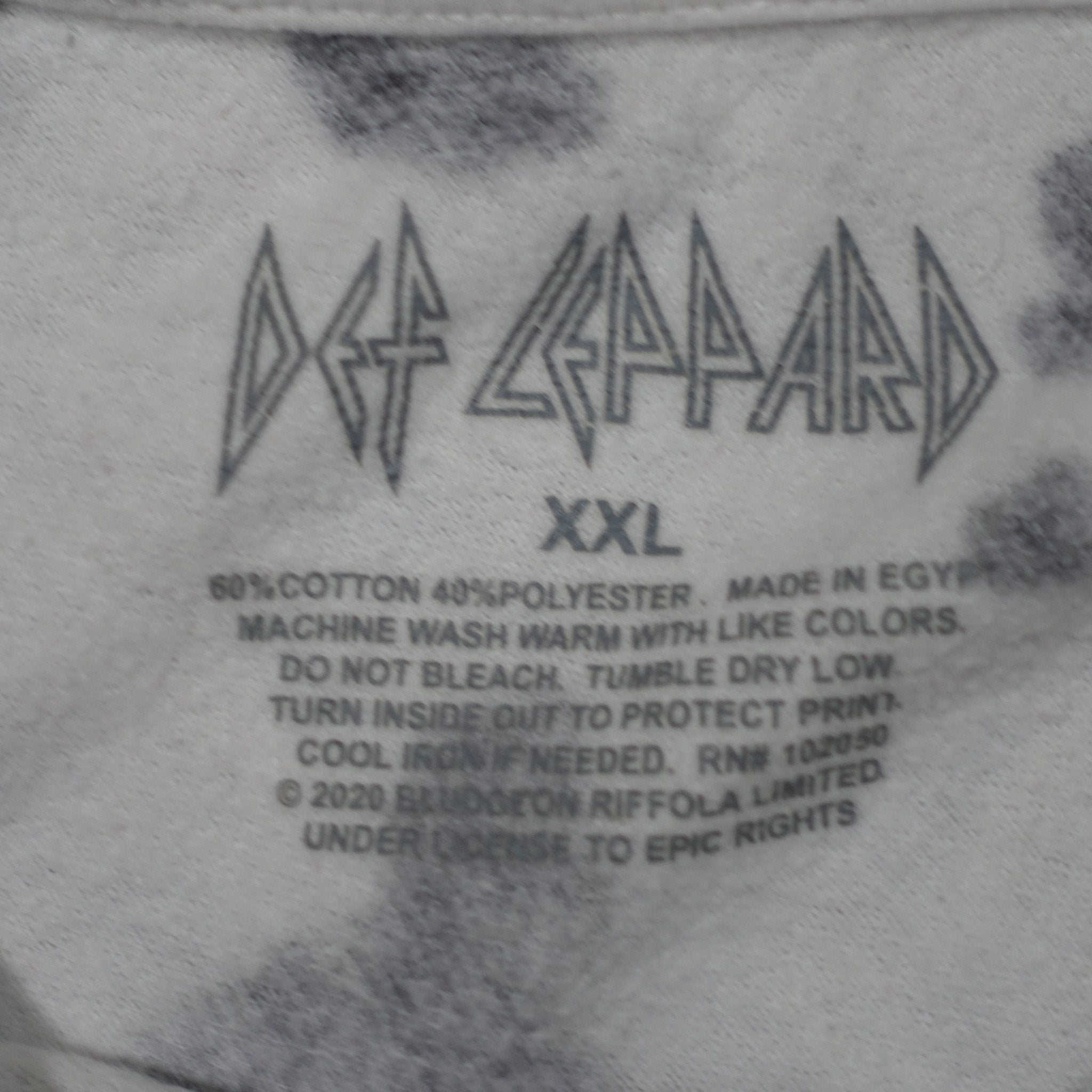 "Def Leppard" Lightweight Crewneck