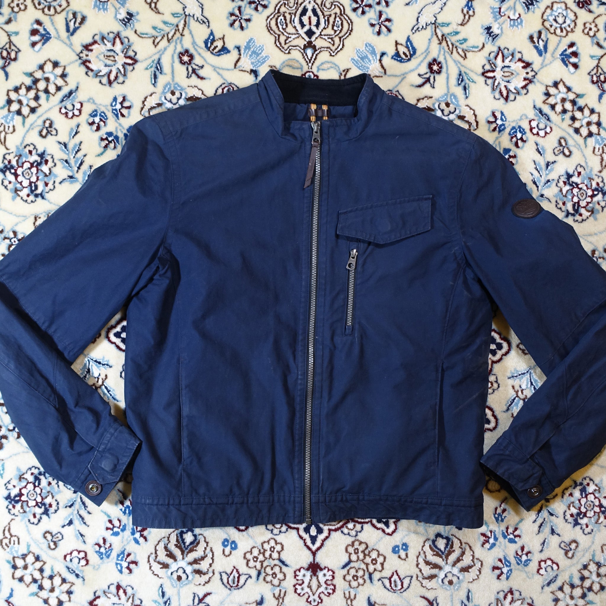 "Timberland" Navy Bomber Jacket