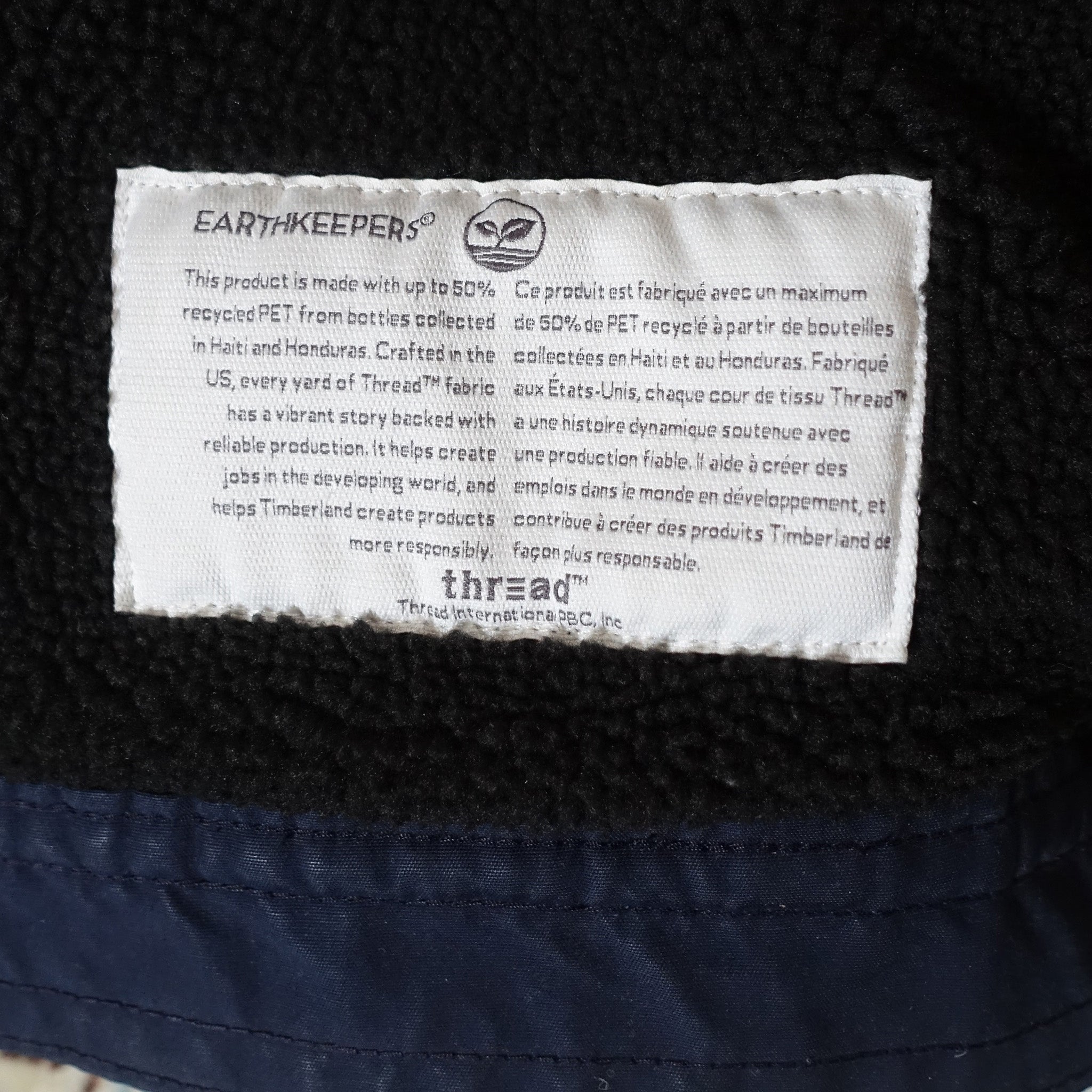 "Timberland" Navy Bomber Jacket