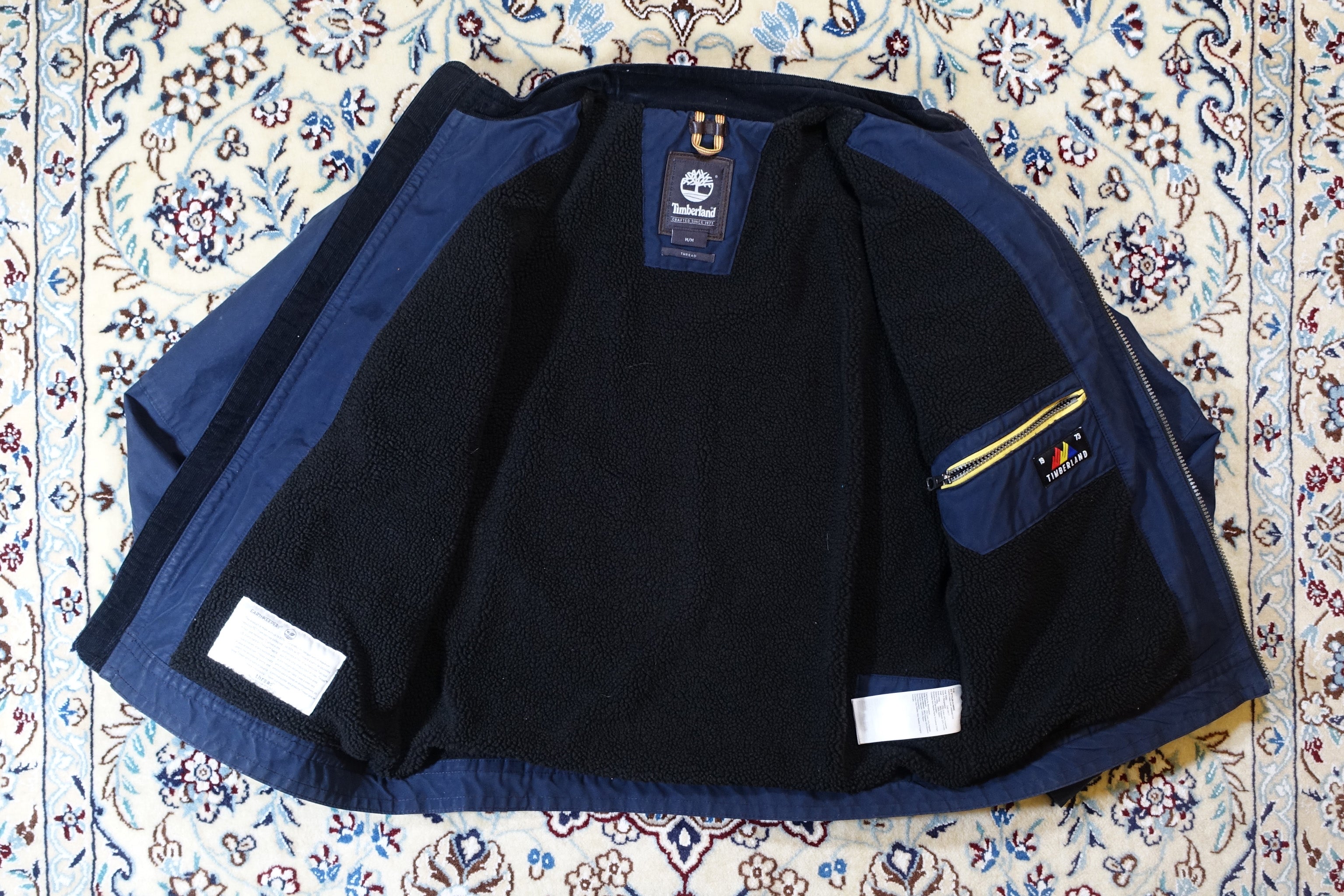 "Timberland" Navy Bomber Jacket