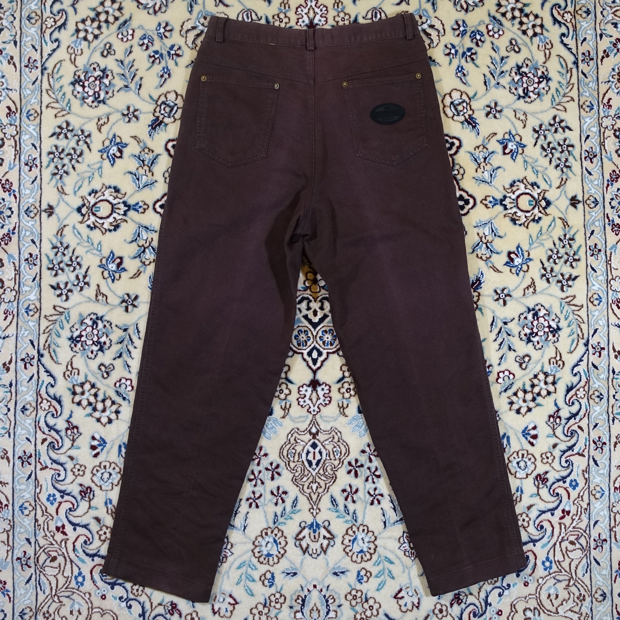 "Yves Saint Laurent Sports" Corduroy Pants